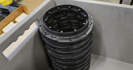 Production of plastic semi-finished products for the automotive industry